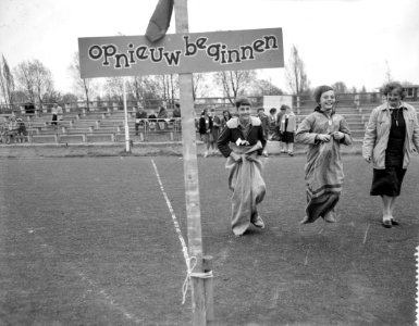 Ganzebordspelen in kader van de Amsterdamse sportweek, Bestanddeelnr 909-5465