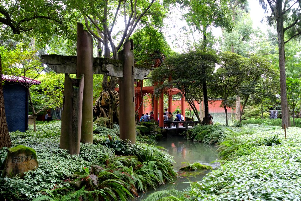 Garden pavilion - Wuhou Shrine - Chengdu, China - DSC05514