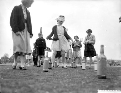 Ganzebordspelen in kader van de Amsterdamse sportweek, Bestanddeelnr 909-5466