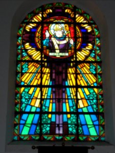 Ganzeville (Seine-Mar.) église, vitrail 03