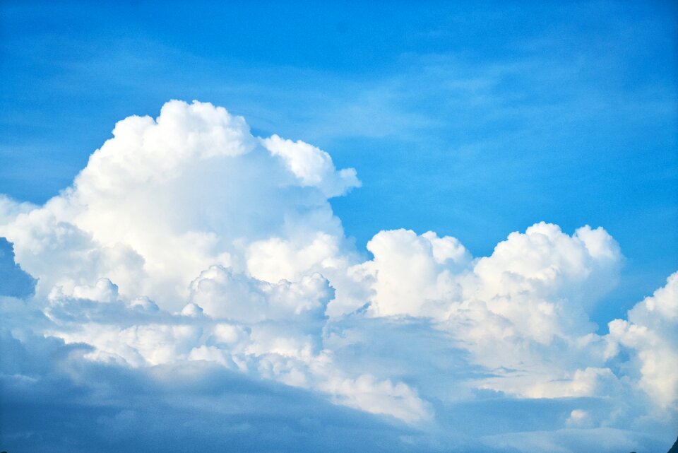 Clouds white nature