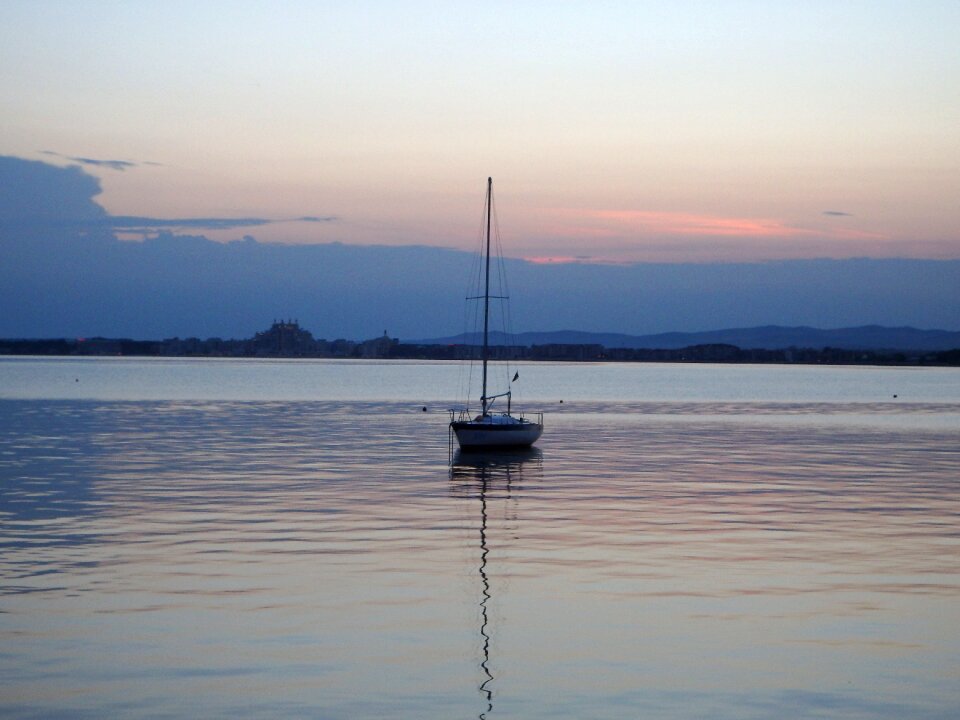 Nature sea sunset
