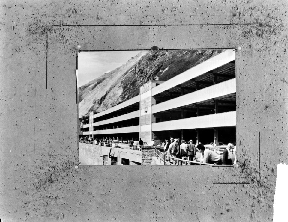 Garage boven op de Grossglöckner, Bestanddeelnr 915-4523
