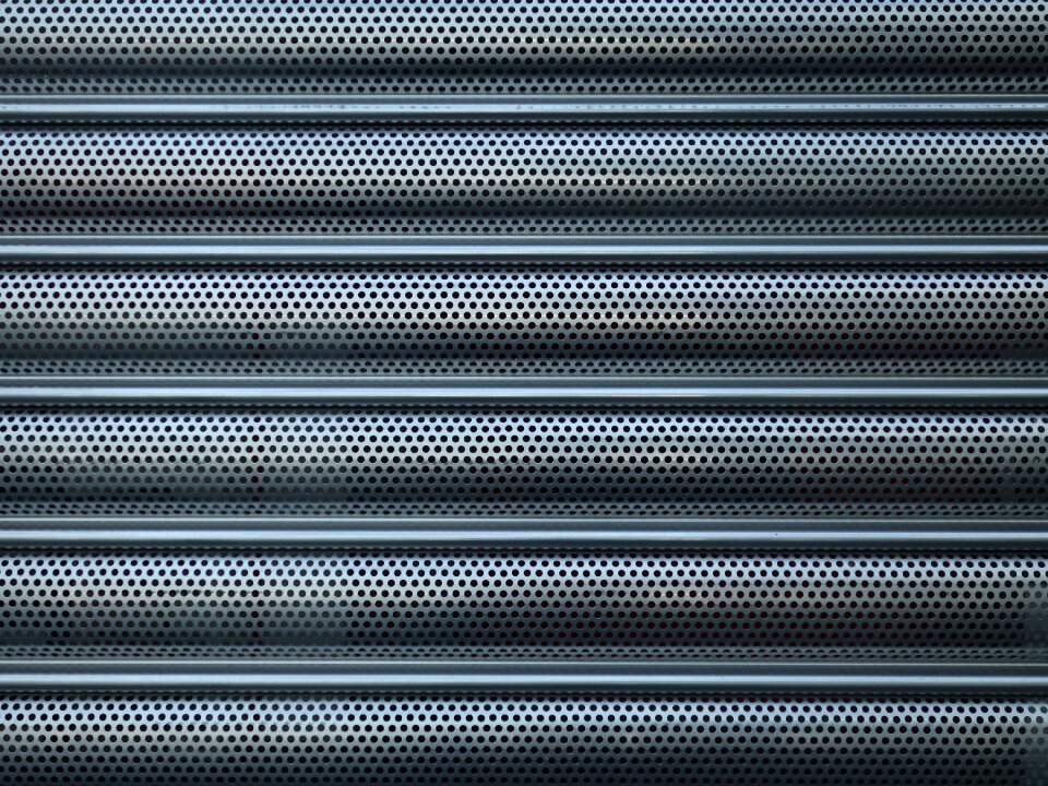 Perforated sheet metal geometry