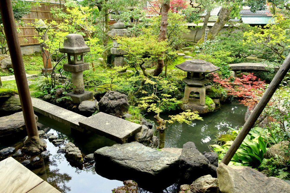Garden - Nomura Samurai Family Residence - Nagamachi - Kanazawa, Japan - DSC00467