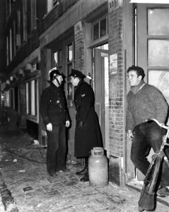 Gasontploffing in Amsterdam in de Goudsbloemstraat, Bestanddeelnr 914-6950