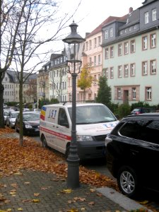 Gaslaterne gegenüber Münchner Straße 23