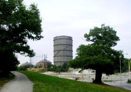 Gasklocka, Hjorthagen