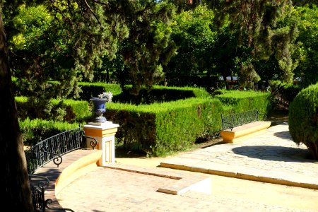 Garden of Poets Alcázar of Seville
