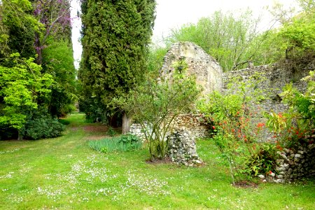 Garden scene - Giardino di Ninfa, Italy - DSC03108