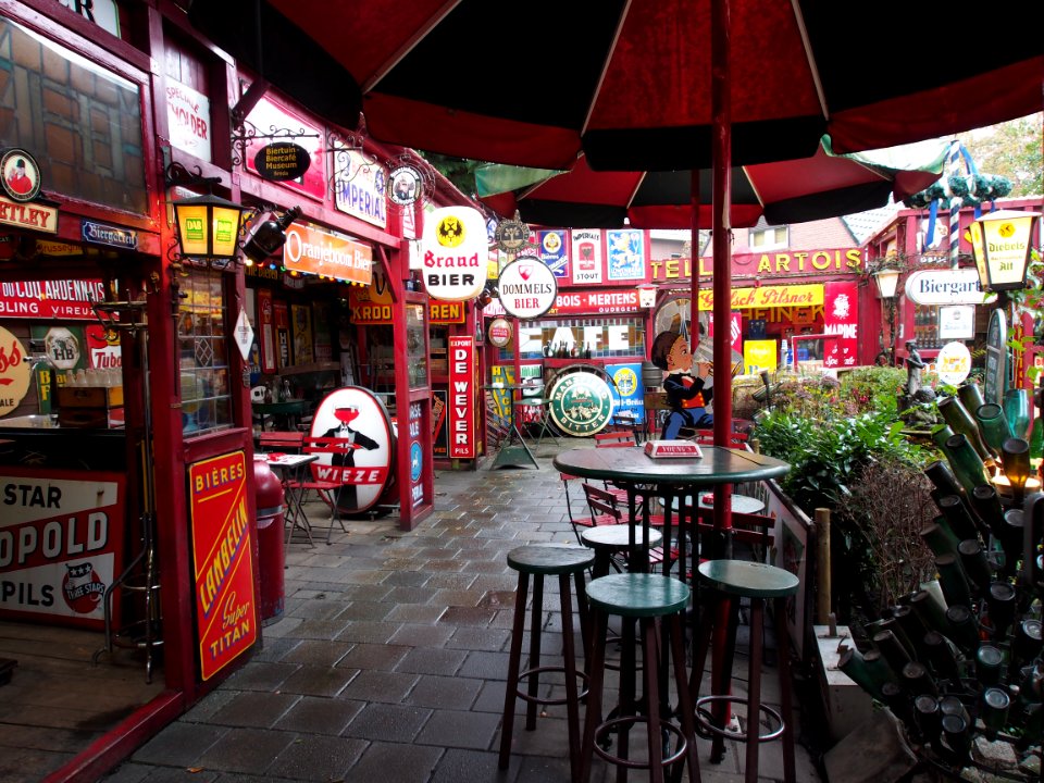 Garden of the Bieradvertising museum