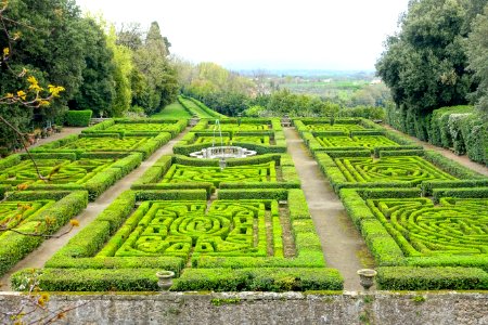 Garden - Castello Ruspoli - Vignanello, Italy - DSC02828
