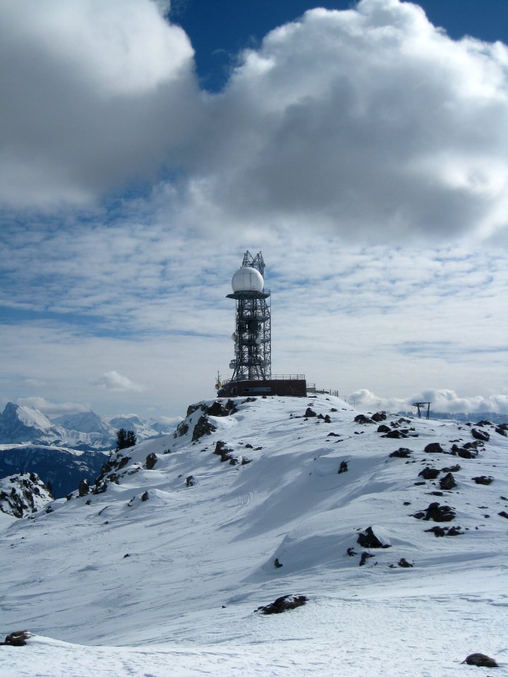 Funkumsetzerstation auf dem Rittner Horn