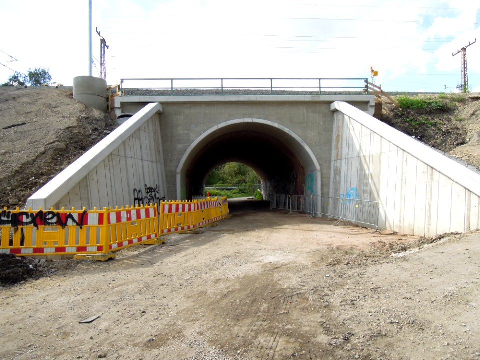 Güterring Leipzig EÜ Kiebitz- bzw. Sternbachstraße Nordansicht 2017b