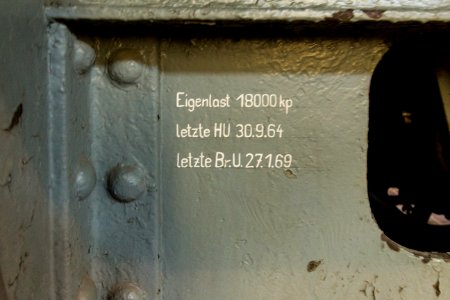 Güterlok Freital - Straßenbahnmuseum Dresden - Detail