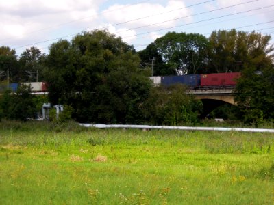 Güterring Leipzig EÜ Parthe und Partheniederung Südansicht 2017c