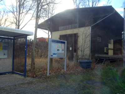 Güterschuppen Bahnhof Seitschen