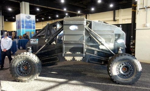 Future combat vehicle prototype - D60 Symposium - Defense Advanced Research Projects Agency - DSC05555