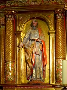 Güeñes - Iglesia de Santa María, retablo mayor 06