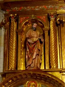 Güeñes - Iglesia de Santa María, retablo mayor 07