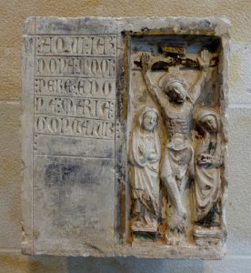 Funeral plaque, `14th century - Museu Nacional de Machado de Castro - Coimbra, Portugal -DSC09887