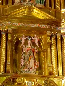 Güeñes - Iglesia de Santa María, retablo mayor 01