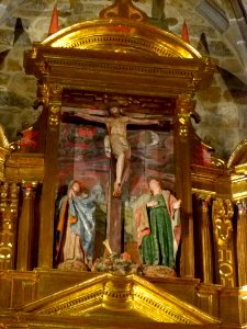 Güeñes - Iglesia de Santa María, retablo mayor 02