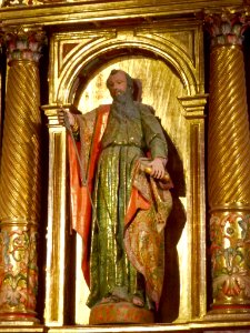 Güeñes - Iglesia de Santa María, retablo mayor 05