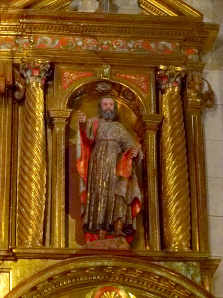Güeñes - Iglesia de Santa María, retablo mayor 08