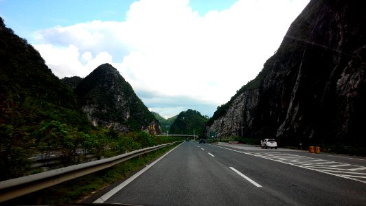 G75 Haikou Direction in Mawei, Hechi, Guangxi