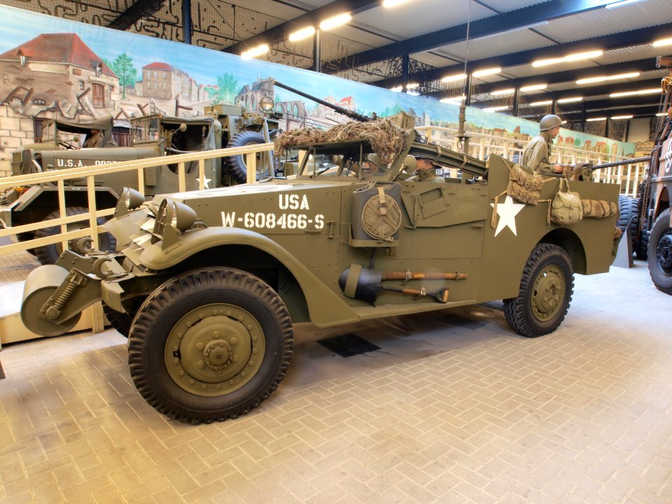 G-67 4x4 White M3A1 Scout USA W-608466 S pic2