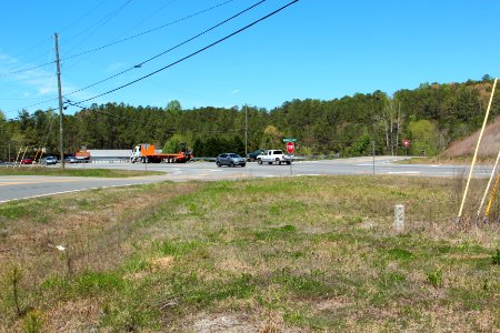 GA SR 20 in Corbin, Bartow County, April 2017