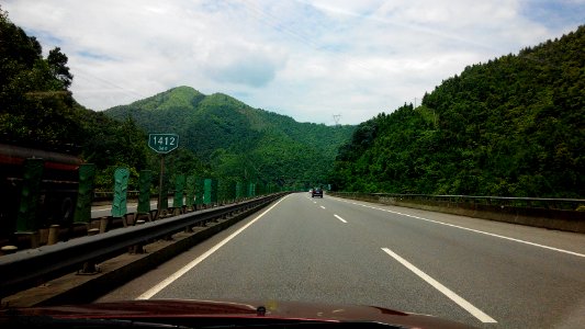 G60 Kunming Direction Shaoyang-Huaihua Section in Longtian Town, Hongjiang, Huaihua