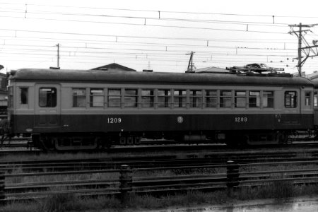 Fukushima Kotsu MOHA 1209 EMU at Sakuramizu