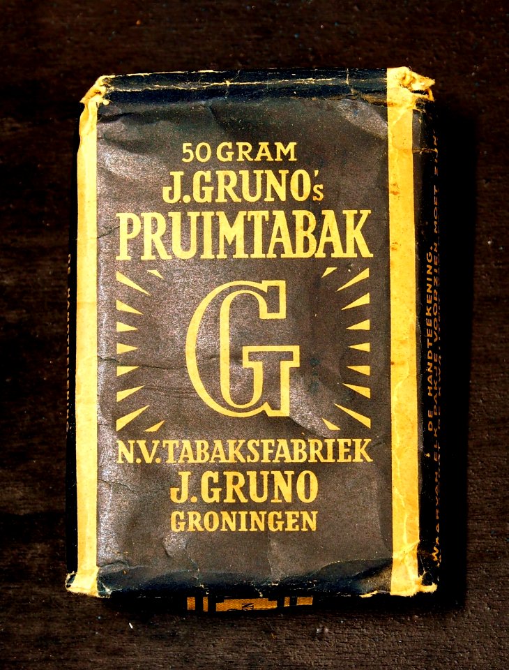 G, J Gruno Pruimtabak