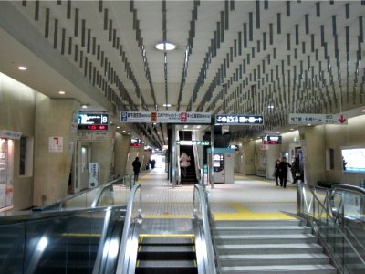 Fukuzumi Bus Terminal Escalator