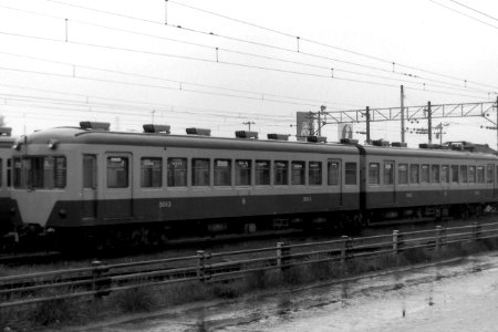 Fukushima Kotsu MOHA 5012 and 5013 EMU at Sakuramizu