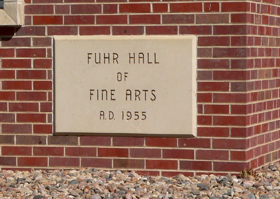 Fuhr Hall cornerstone 1