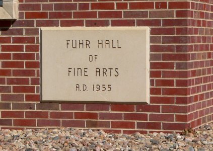 Fuhr Hall cornerstone 1