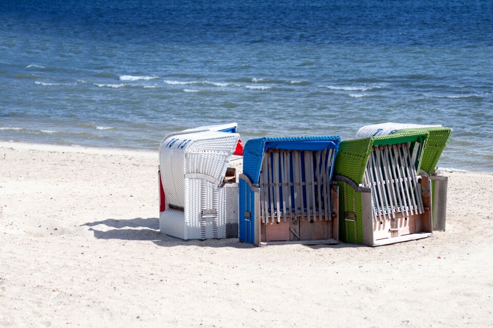 North sea coast beach