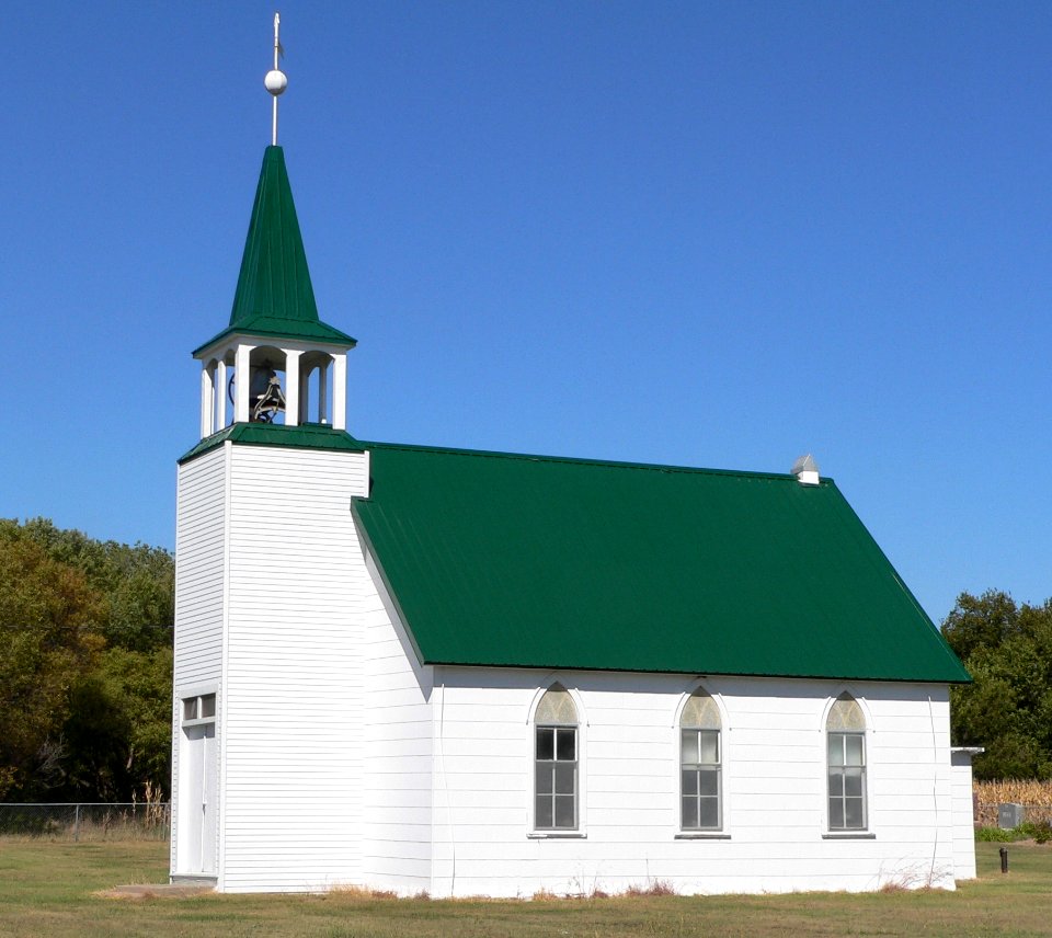 Furnas County Norwegian Lutheran Church from SW 1