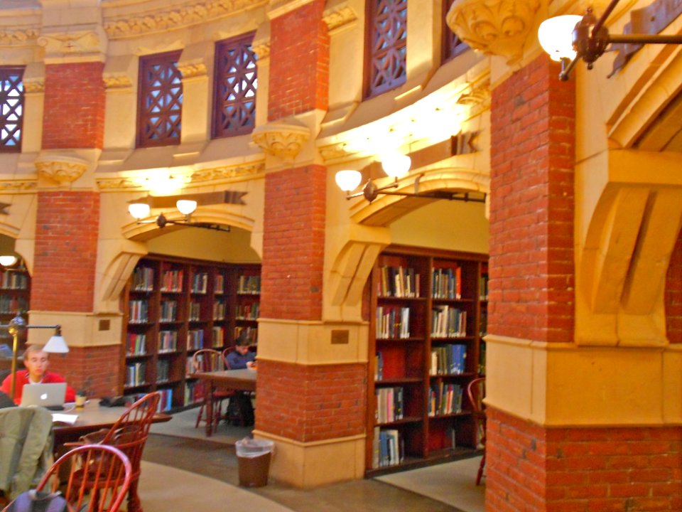 Furness Lib nooks UPenn