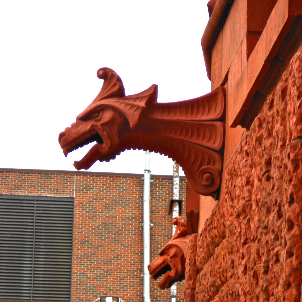 Furness Lib gargoyle UPenn