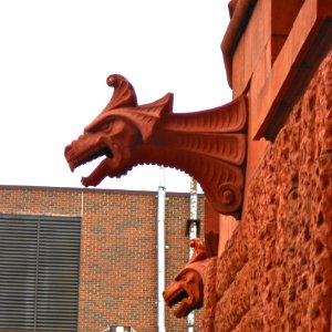 Furness Lib gargoyle UPenn