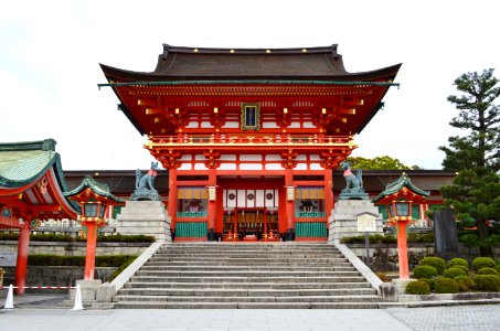 Fushimiinari-taisha, roumon-1 photo