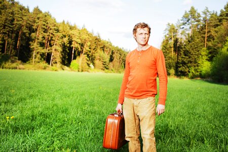 Time forward piece of baggage