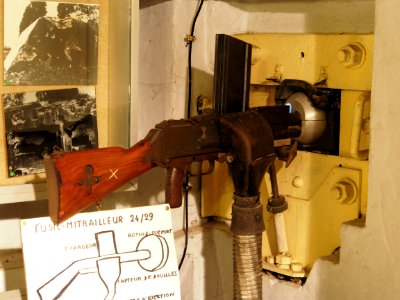 Fusil-Mitrailleur 24,29 photo 1, Casemate 35-3 - Marckolsheim
