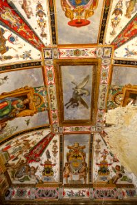 Galleria della Ringhiera ceiling - Villa Grazioli - Grottaferrata, Italy - DSC03533