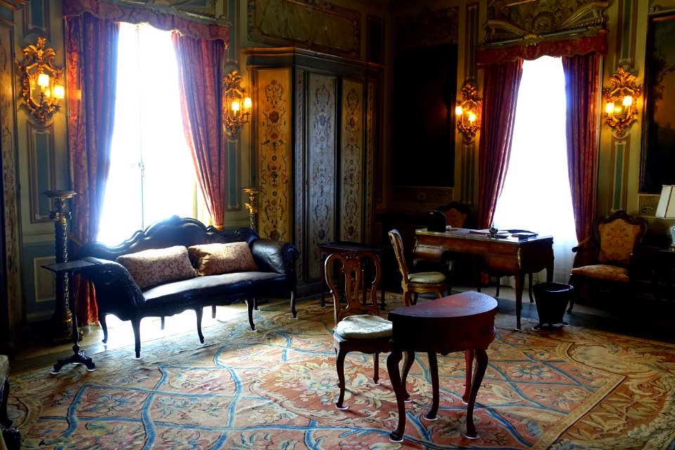 Galleon Salon & Caravel Bedroom - Vizcaya Museum and Gardens - Miami, Florida - DSC08548