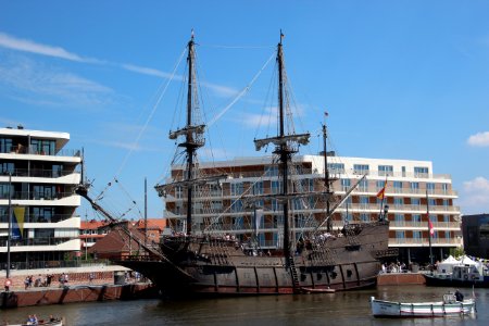 Galeón Andalucía (ship, 2010), Seestadtfest 2018 in Bremerhaven